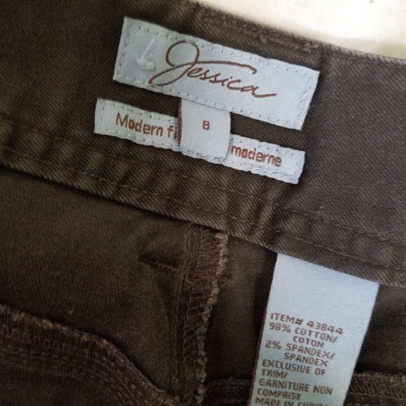 Jessica Brown wide leg cotton Pants - Picture 4 of 7